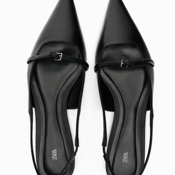 ZARA LEATHER SHOES SIZE 6 - Picture 2 of 6